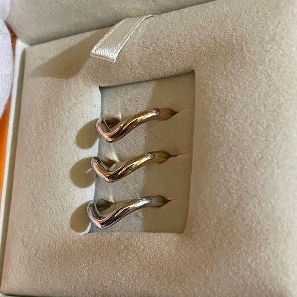 FOLLI FOLLIE tri color ring in 92.5 sterling silver - Picture 5 of 15